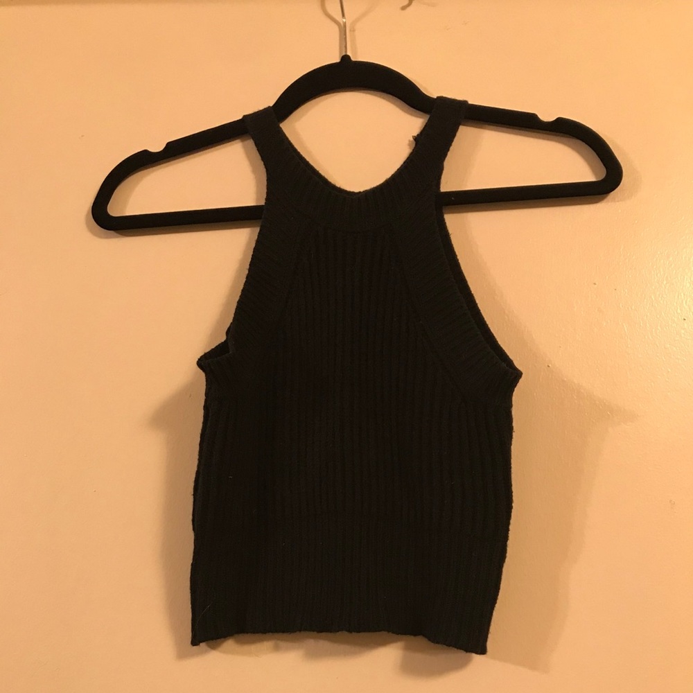 SOLD: Brandy Melville Cropped High Neck Top